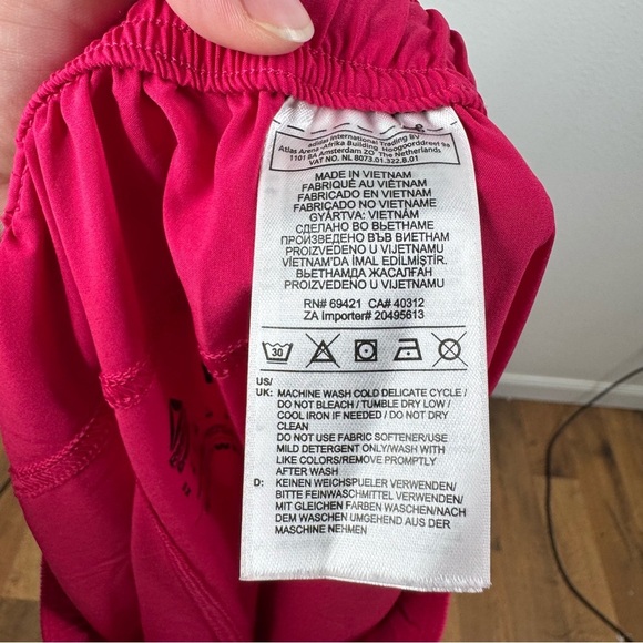 Reebok Men’s Crossfit Athletic Shorts Pink Size Medium - Picture 5 of 5